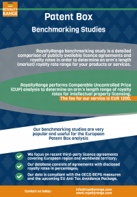 Patent box – benchmarking studies