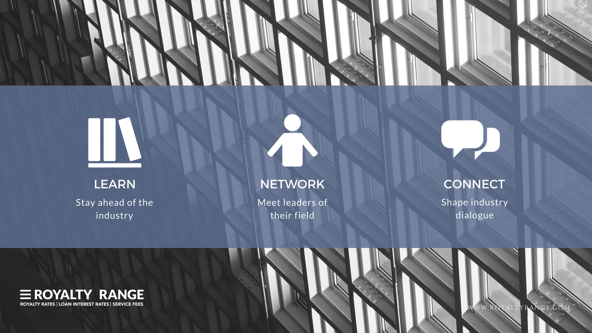 benefits of IP Counsel Café Sponsored by RoyaltyRange