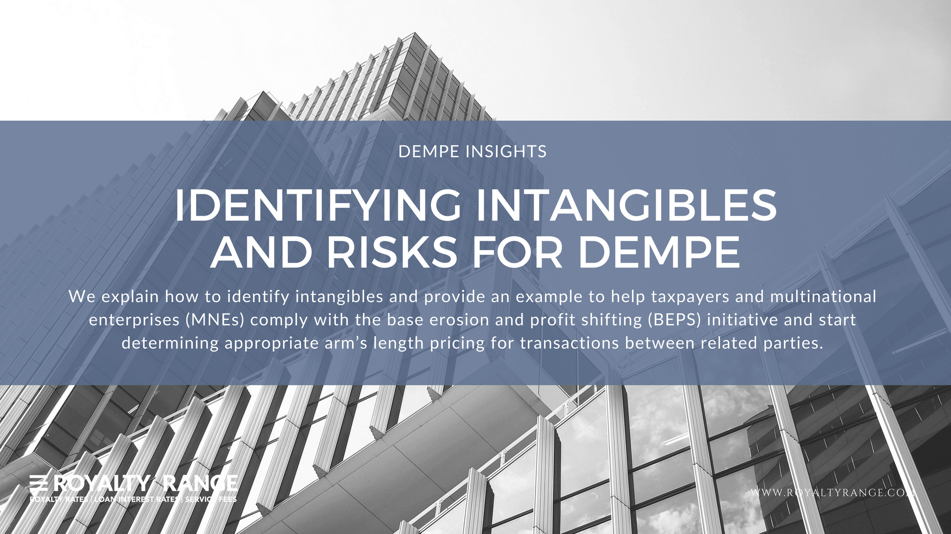 Identifying intangibles and risks for DEMPE