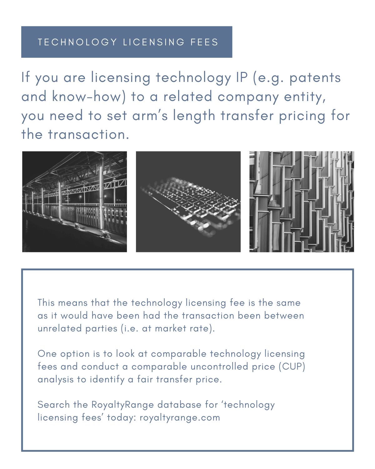 TECHNOLOGY LICENSING FEES