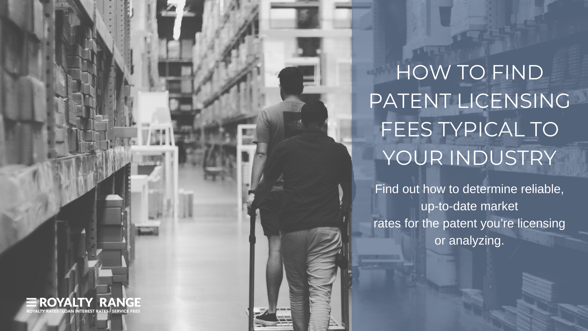 How to find patent licensing fees typical to your industry