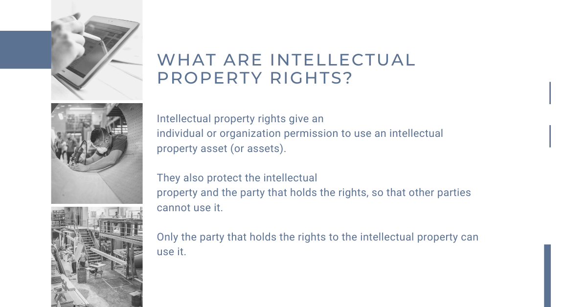 What are intellectual property rights?